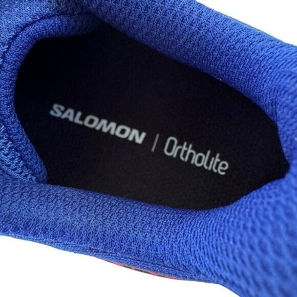 Salomon Aero Blaze 2 Running Sneakers DRAGON FIRE/VIVACIOUS Size 6.5 WORN ONCE - Picture 7 of 16